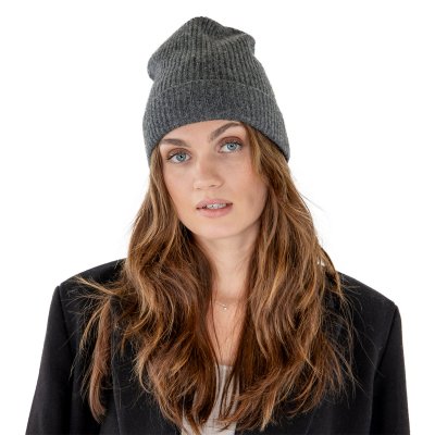 Beanies - Gårda Cashmere Beanie (grey)