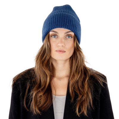Beanies - Gårda Selfoss Wool Beanie (blue)