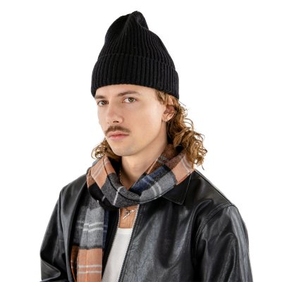 Beanies - Gårda Selfoss Wool Beanie (black)