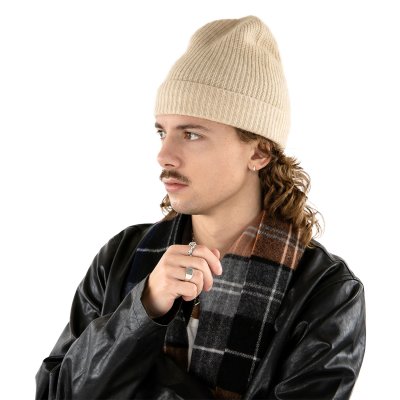 Beanies - Gårda Cashmere Beanie (cream)