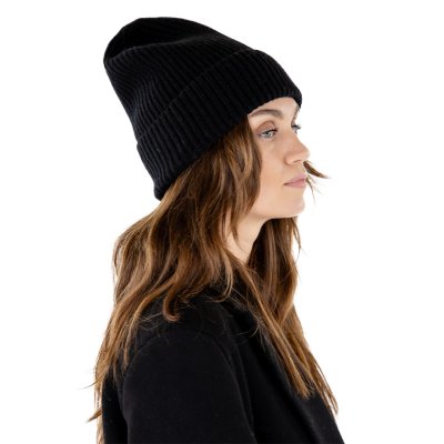 Beanies - Gårda Selfoss Wool Beanie (black)
