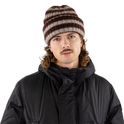 Beanies - Gårda Isfjord Slouch Beanie (brown/khaki)
