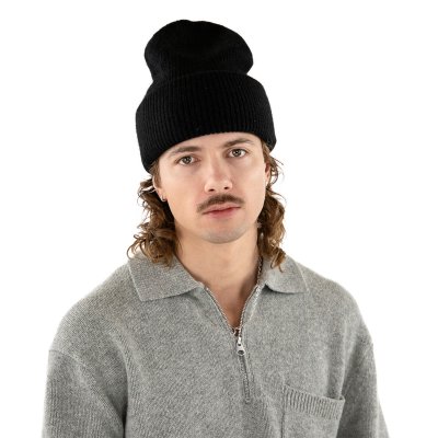 Beanies - Gårda Angora Beanie (black)
