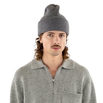 Beanies - Gårda Angora Beanie (grey)