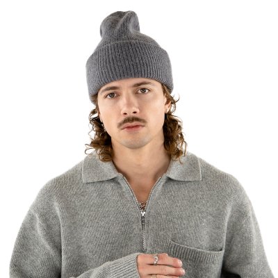 Beanies - Gårda Angora Beanie (grey)