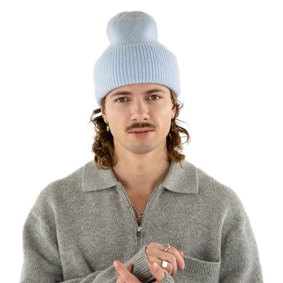 Beanies - Gårda Angora Beanie (light blue)