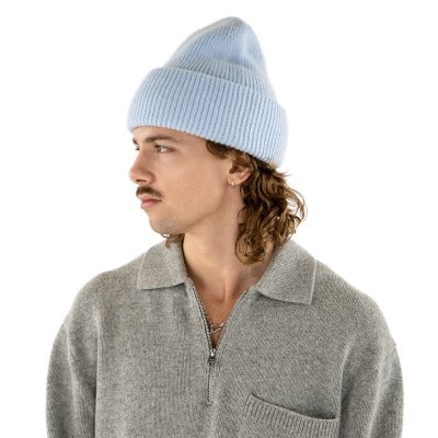 Beanies - Gårda Angora Beanie (light blue)