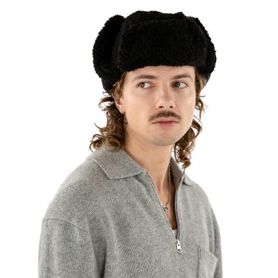 Trapper hat - Gårda Lycksele Trapper hat (black)