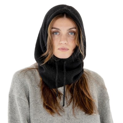 Balaclava - Gårda Vilhelmina Knitted Balaclava (black)