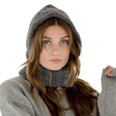 Balaclava - Gårda Nivala Knitted Balaclava (dark grey)