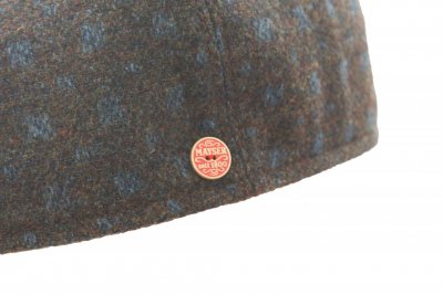 Flat cap - Mayser Paddy (brown-blue)