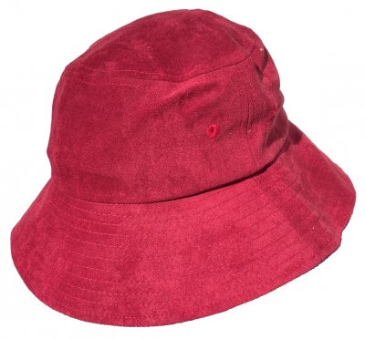 Hats - Gårda Suede Bucket (burgundy)