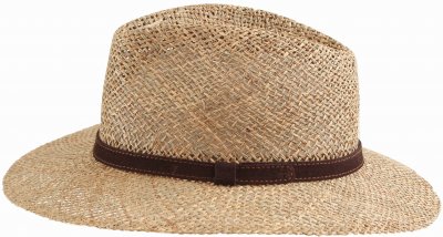 Hats - Gårda Arese Seagrass Fedora (natural)