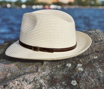Hats - Gårda Agrigento Fedora (white)