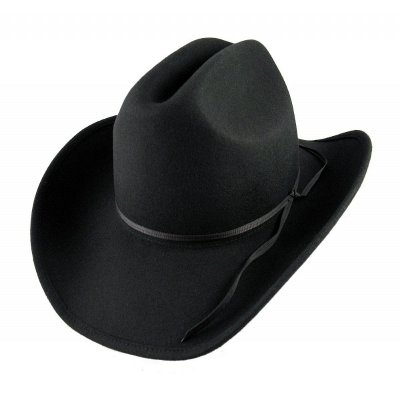 Hats - Jaxon Hats Western Cowboy Hat (black)