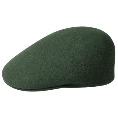 Flat cap - Kangol Seamless Wool 507 (dark green)