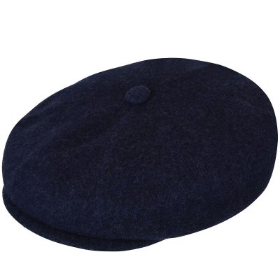 Flat cap - Kangol Wool Hawker (navy)