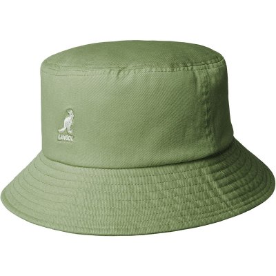 Hats - Kangol Washed Bucket (green)