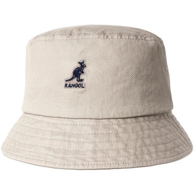 Hats - Kangol Washed Bucket (khaki)