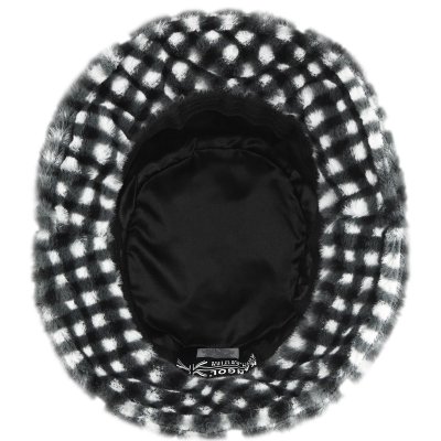 Hats - Kangol Faux Fur Bucket (black)