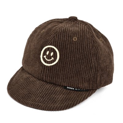Cap Kids - Gårda Smile Corduroy Cap (brown)