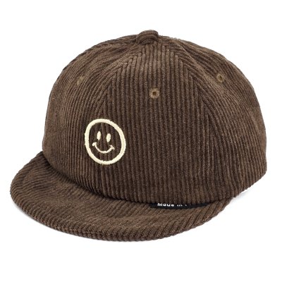 Cap Kids - Gårda Smile Corduroy Cap (brown)