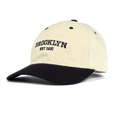 Cap Kids - Gårda Brooklyn Baseball Cap (cream/black)