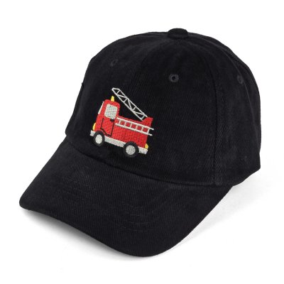 Cap Kids - Gårda Fire truck Cap (black)