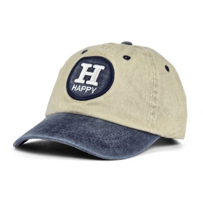 Cap Kids - Gårda Happy Cap (beige/blue)