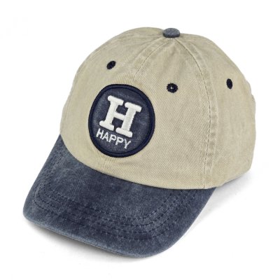 Cap Kids - Gårda Happy Cap (beige/blue)