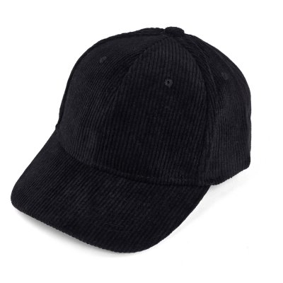 Cap Kids - Gårda Tenby Corduroy Cap (black)