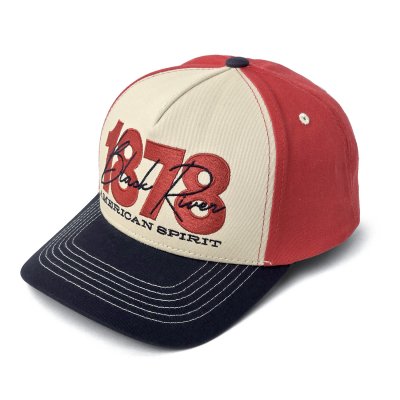 Cap - Black River 1878 Trucker (cream/red/navy)