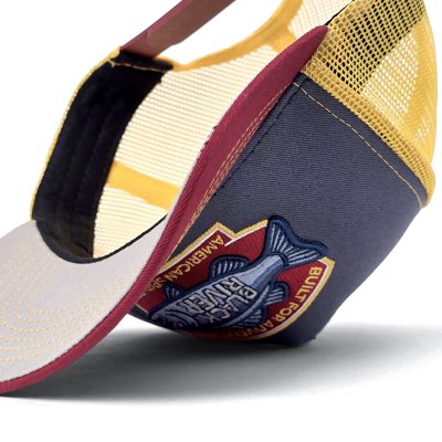 Cap - Black River Adventure Trucker (blue/beige/red)