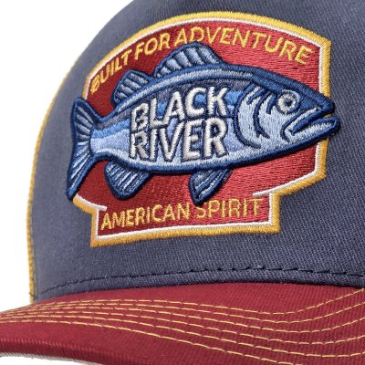 Cap - Black River Adventure Trucker (blue/beige/red)