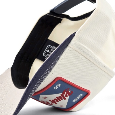 Cap - Black River Atlanta Cotton Snapback (off-white/navy)
