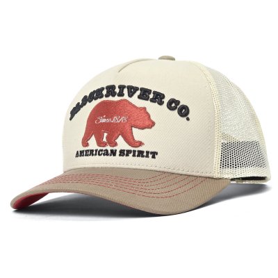 Cap - Black River Bear Trucker (cream/beige)