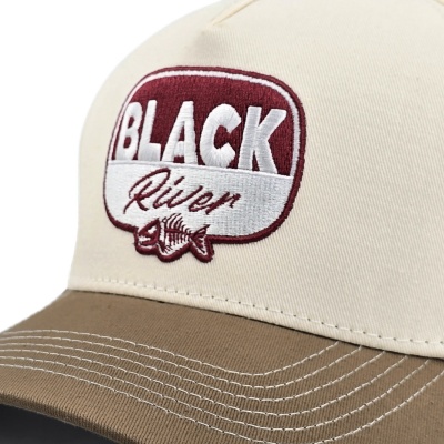 Cap - Black River Charleston Cotton Snapback (off-white/khaki)