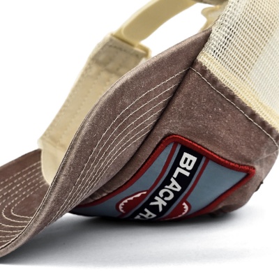 Cap - Black River Dayton Washed Trucker (brown)