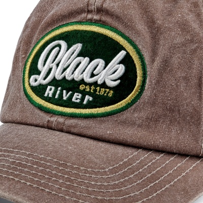 Cap - Black River Eugene Washed Trucker (brown/cream)