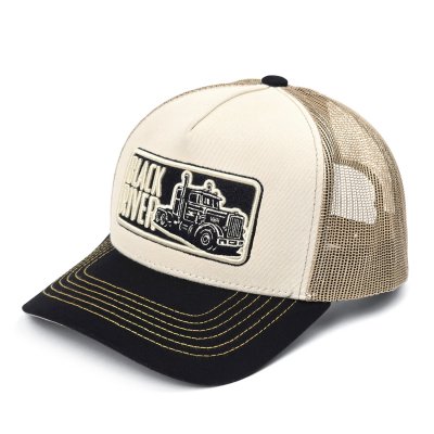 Cap - Black River Hauler Trucker (cream/beige/black)