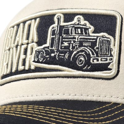 Cap - Black River Hauler Trucker (cream/beige/black)