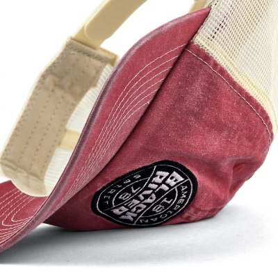 Cap - Black River Knoxville Washed Trucker (red/cream)