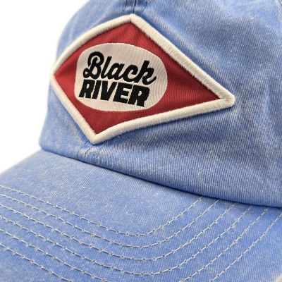 Cap - Black River Memphis Washed Trucker (light blue/cream)