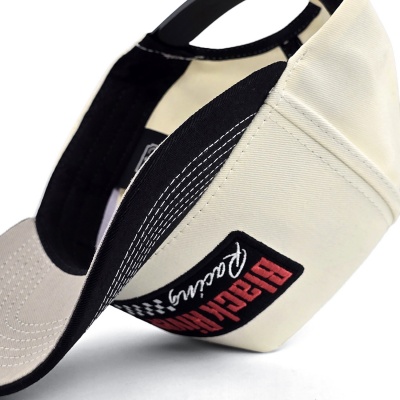 Cap - Black River Racing Cotton Snapback (off-white/black)