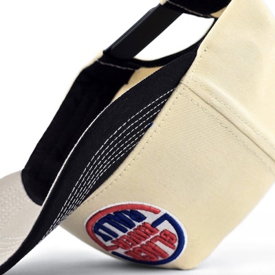 Cap - Black River Rally Cotton Snapback (cream/black)