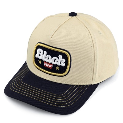 Cap - Black River Reno Cotton Snapback (cream/navy)
