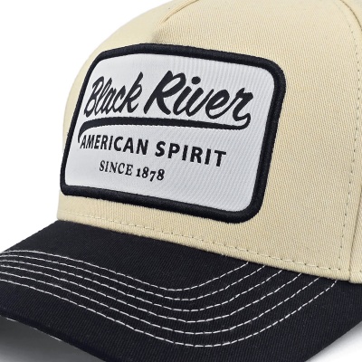 Cap - Black River Sedona Cotton Snapback (cream/black)