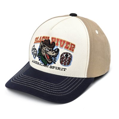 Cap - Black River Gambler Trucker (off-white/beige/navy)