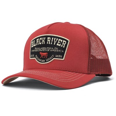 Cap - Black River Foundry Trucker (red)