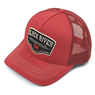 Cap - Black River Foundry Trucker (red)